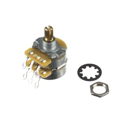 Fender

Dual 500K/250K Split Shaft Potentiometer