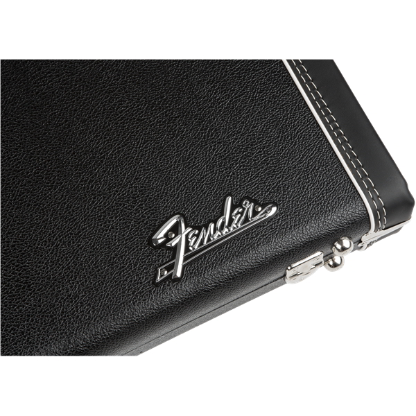 G&G Deluxe Precision Bass Hardshell Case, Black with Orange Plush Interior, Fender Amp Logo追加画像