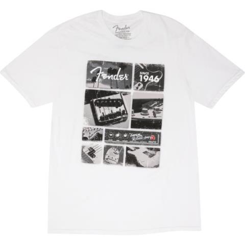 Fender Vintage Parts T-Shirt, White, Lサムネイル