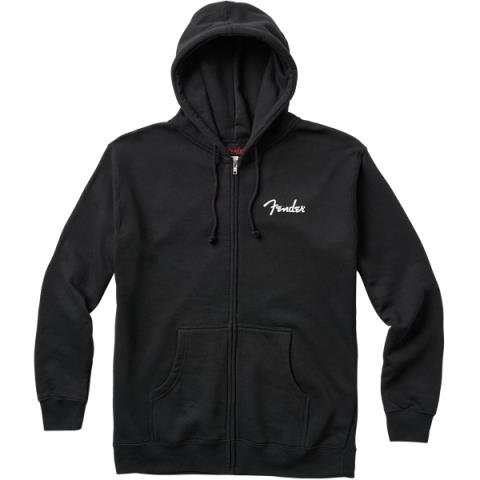 Fender Spaghetti Logo Zip Hoodie, Black, Lサムネイル