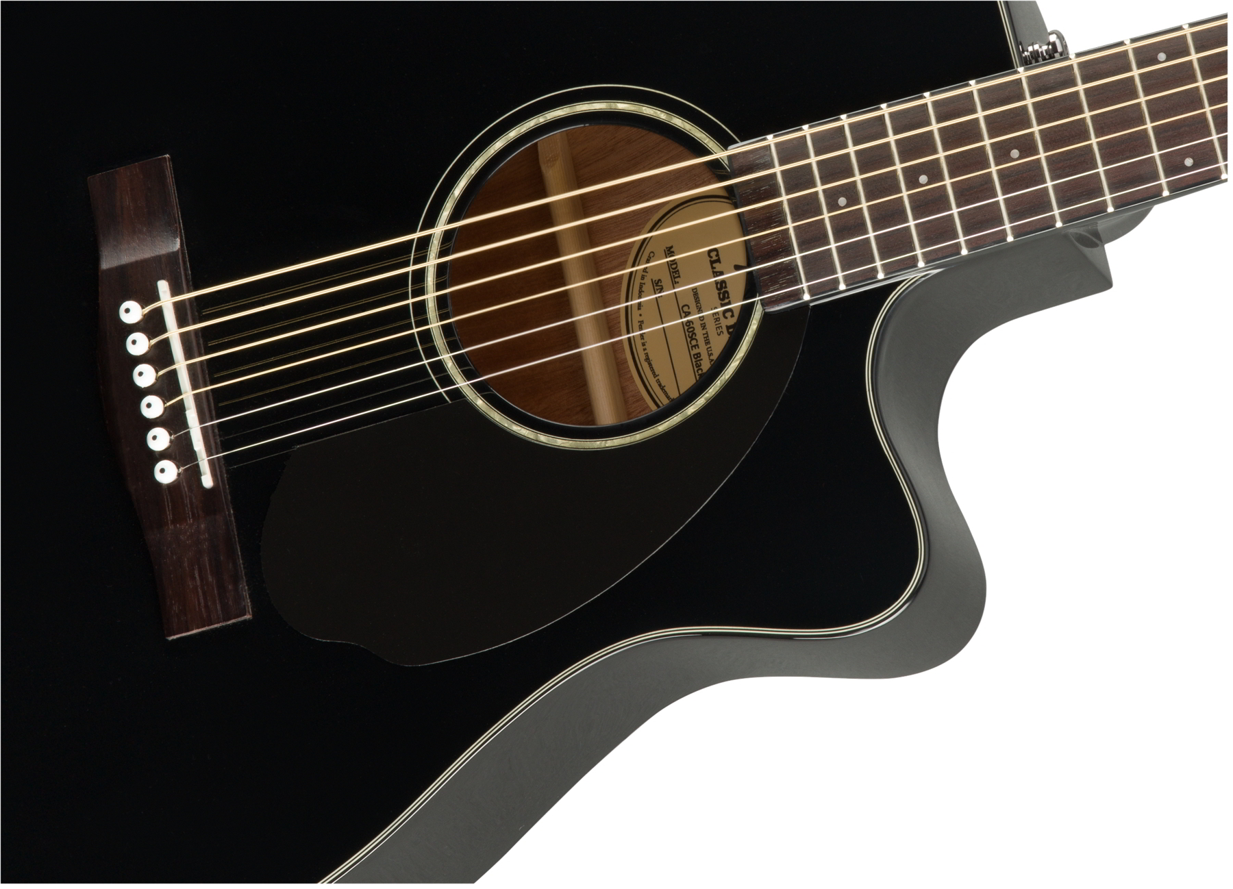 CC-60SCE Concert, Walnut Fingerboard, Black追加画像 CC-60SCE Concert, Walnut Fingerboard, Black追加画像