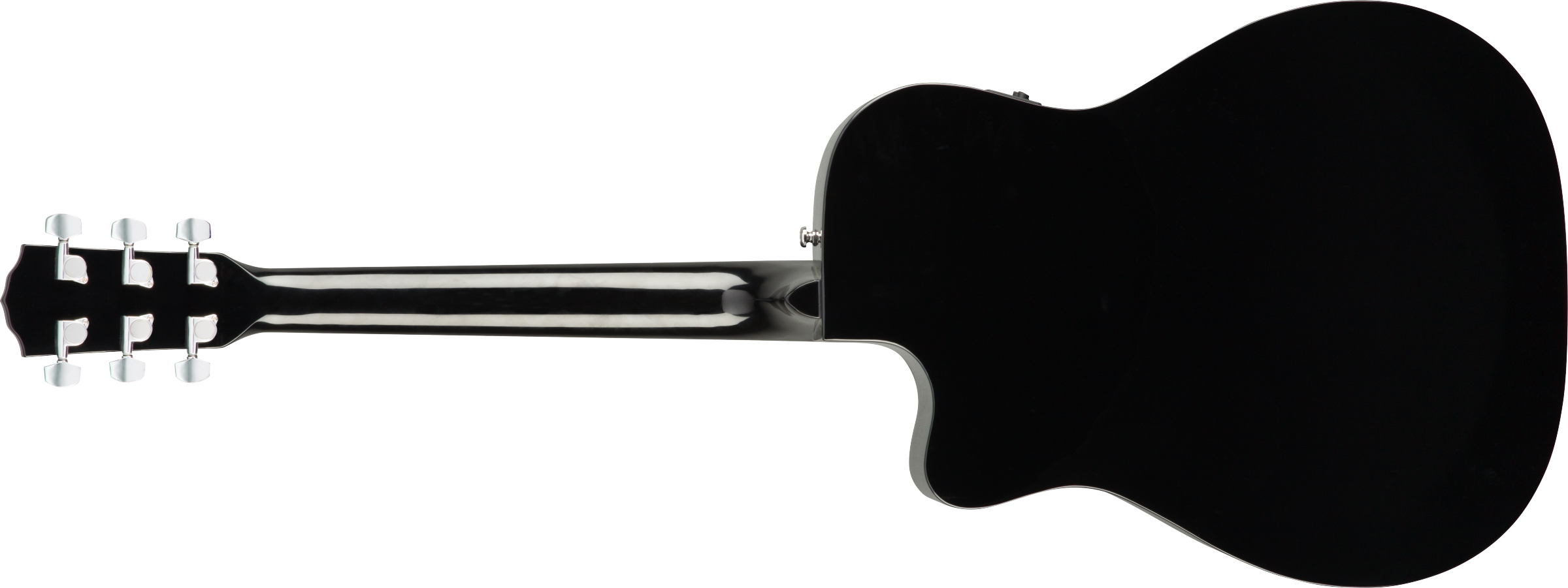 CC-60SCE Concert, Walnut Fingerboard, Black背面画像 CC-60SCE Concert, Walnut Fingerboard, Black背面画像