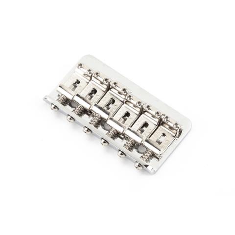 Fender-6-Saddle Hardtail Classic/Standard Series Bridge Assembly (Chrome)