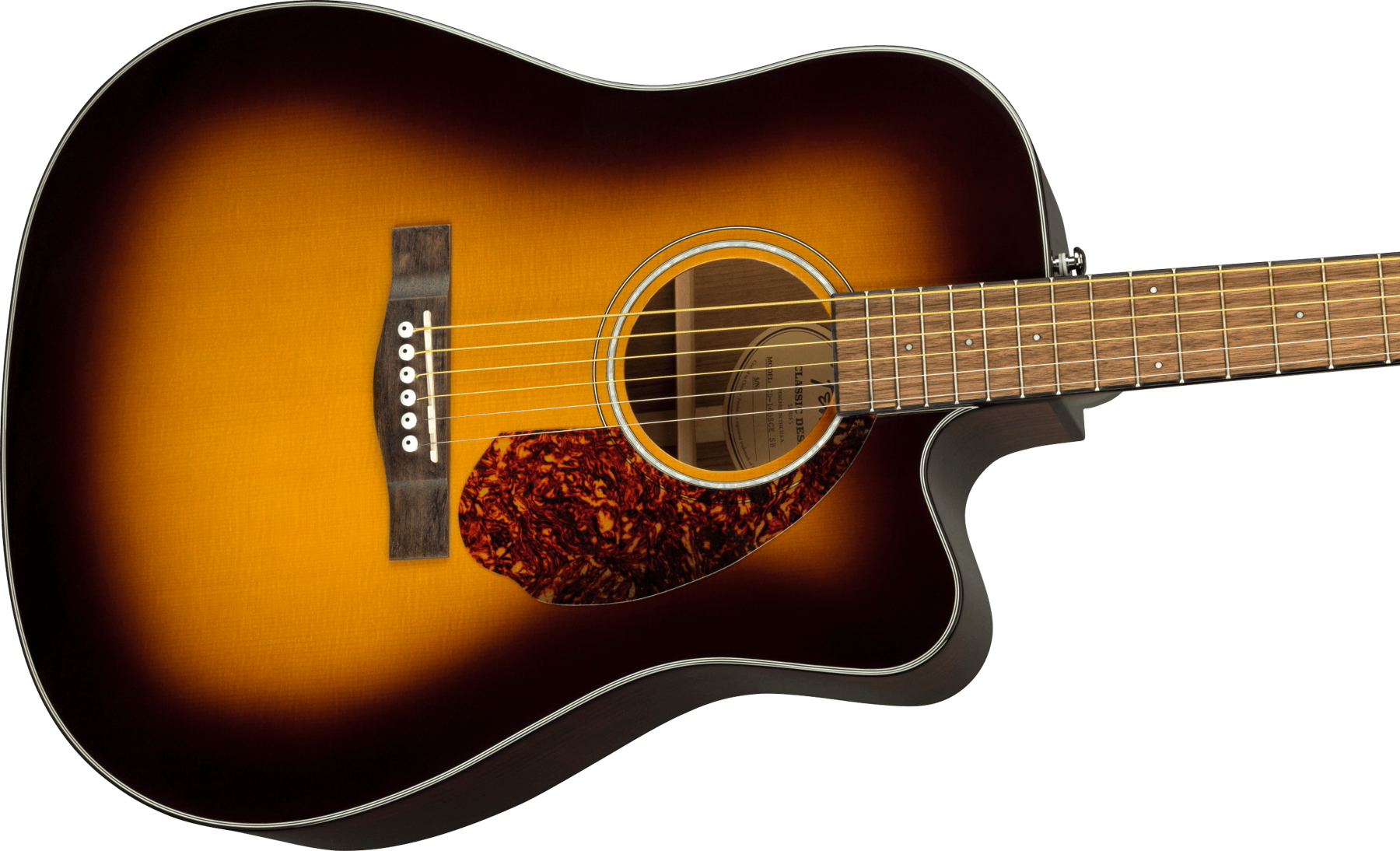 CD-140SCE Dreadnought, Walnut Fingerboard, Sunburst w/case追加画像 CD-140SCE Dreadnought, Walnut Fingerboard, Sunburst w/case追加画像