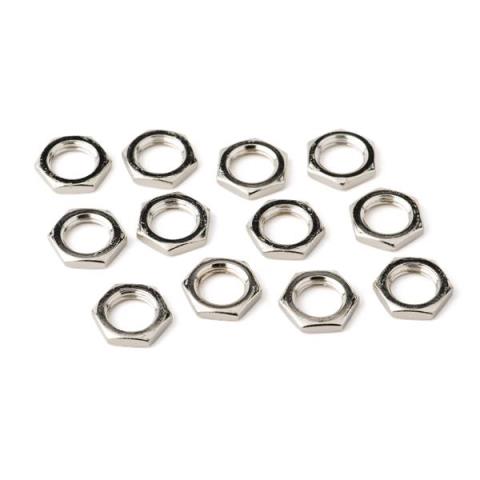 Fender

Amplifier Jack Nuts, Hex 7/16 - 20 X 1/8, Nickel (12)