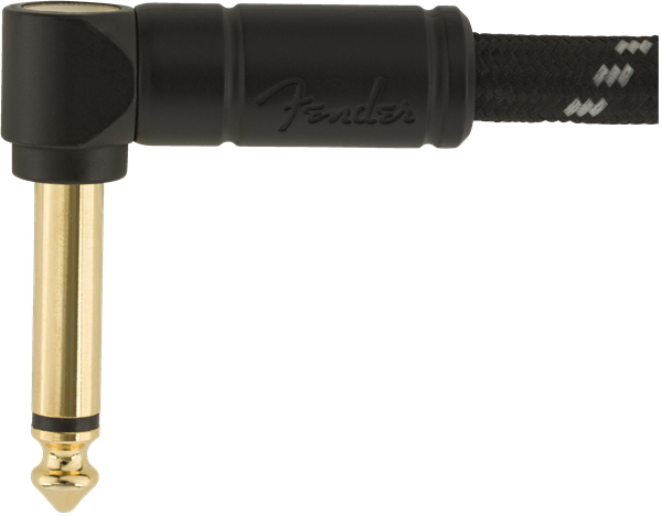 Deluxe Series Instrument Cable, Straight/Angle, 18.6', Black Tweed追加画像 Deluxe Series Instrument Cable, Straight/Angle, 18.6', Black Tweed追加画像