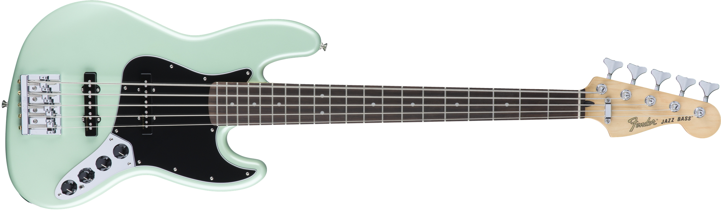 Fender Deluxeシリーズ ジャズベースDeluxe Active Jazz Bass V, Pau ...