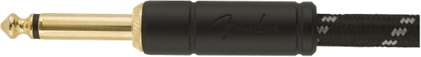 Deluxe Series Instrument Cable, Straight/Straight, 15', Black Tweed追加画像 Deluxe Series Instrument Cable, Straight/Straight, 15', Black Tweed追加画像