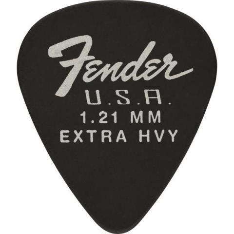 Fender-ピック351 Shape, Dura-Tone 1.21, Black (12)