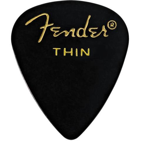 Fender-ピック351 Shape Classic, Thin, Black, (144)