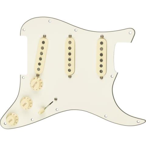 Pre-Wired Strat Pickguard, Custom '69 SSS, Parchment 11 Hole PGサムネイル