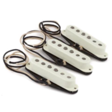 FenderPure Vintage '59 Strat Pickup Set, Vintage White (3)