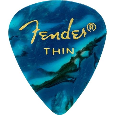 Fender-ピック351 Shape, Ocean Turquoise, Thin (12)