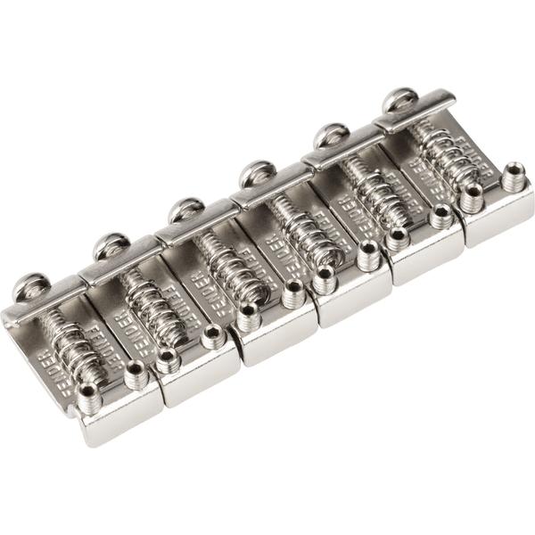 Fender-ストラトキャスター用サドルAmerican Standard Stratocaster Bridge Saddles ('08-Present), Nickel, Set of 6