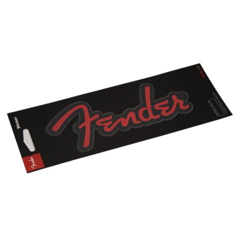 Fender Logo Sticker, Red Glitterサムネイル