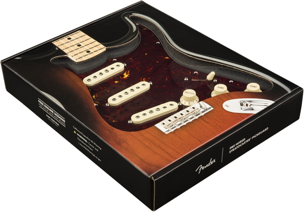 Pre-Wired Strat Pickguard, Original '57/'62 SSS, Tortoise Shell 11 Hole PG追加画像 Pre-Wired Strat Pickguard, Original '57/'62 SSS, Tortoise Shell 11 Hole PG追加画像