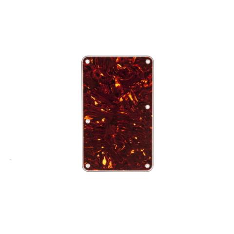 4-Ply Brown Shell Stratocaster Backplate, No String Holesサムネイル