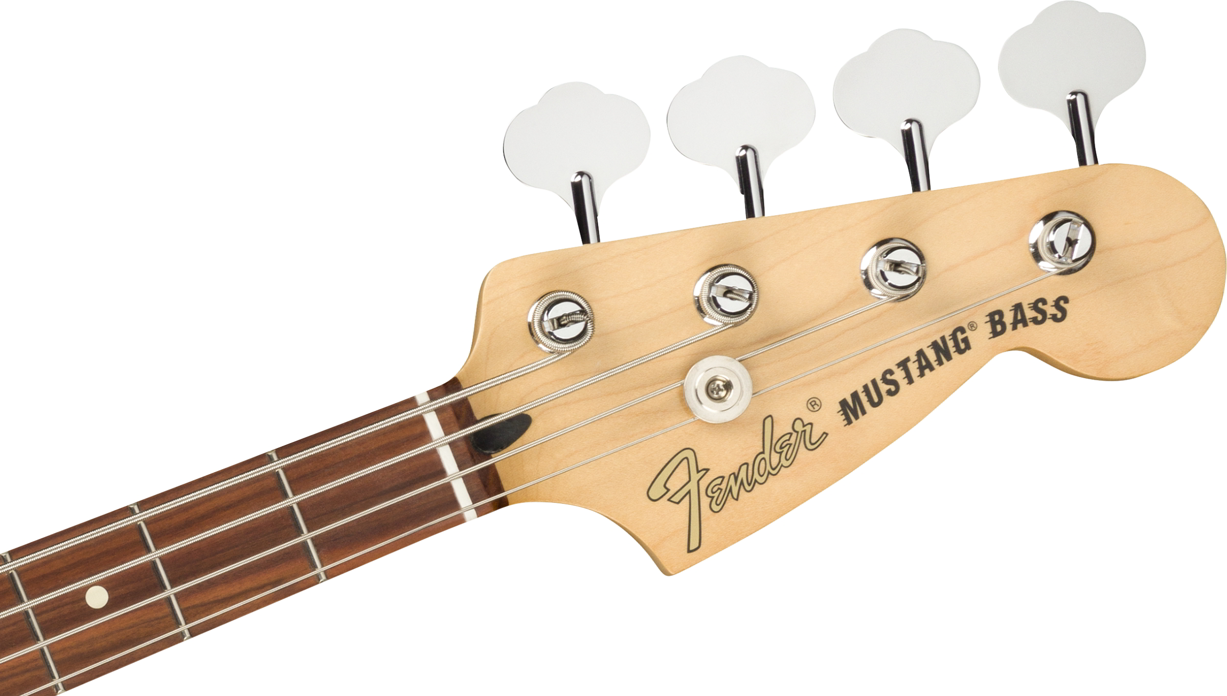 Player Mustang Bass PJ Pau Ferro Fingerboard Firemist Goldヘッド画像