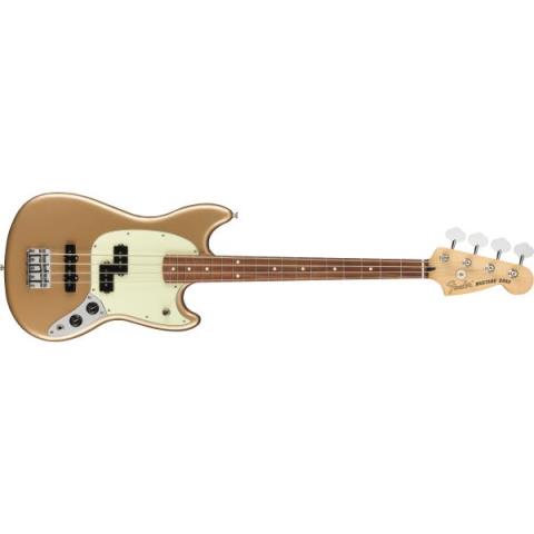 Fender-ムスタングベース
Player Mustang Bass PJ Pau Ferro Fingerboard Firemist Gold