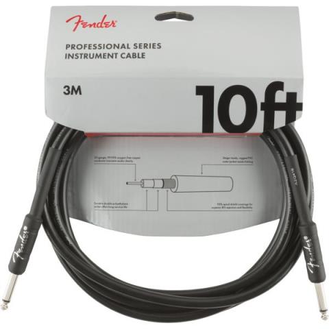 Professional Series Instrument Cable, Straight/Straight, 10', Blackサムネイル