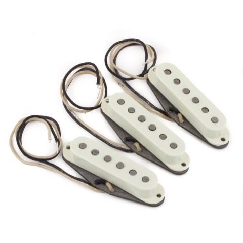 FenderPure Vintage '65 Strat Pickup Set, Vintage White (3)