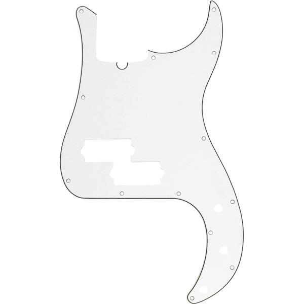 Pickguard, Precision Bass, 13-Hole Mount (with Truss Rod Notch), Parchment, 3-Plyサムネイル