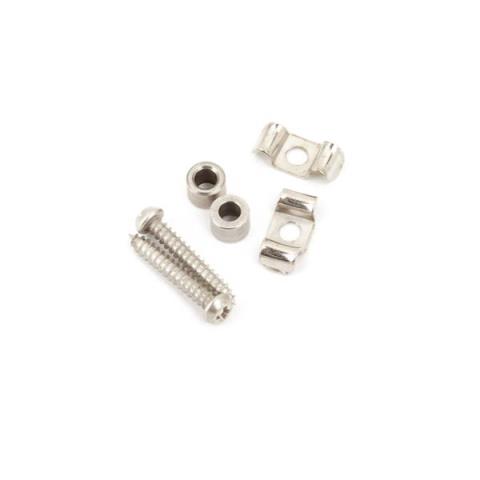 Fender-ストリングスガイドVintage-Style Stratocaster String Guides (2) (Chrome)