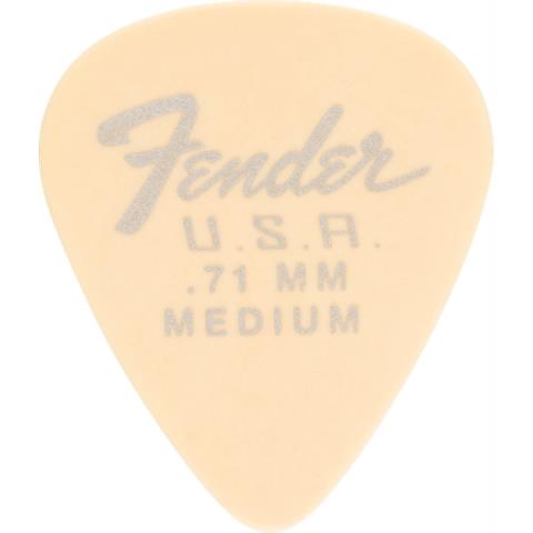 Fender-ピック351 Shape, Dura-Tone .71, Olympic White (12)