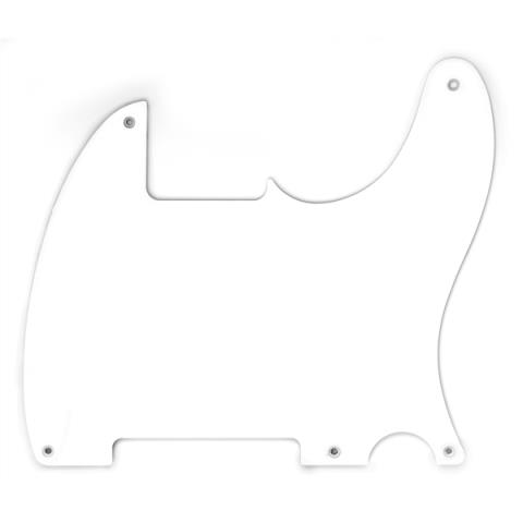 Pickguard, Esquire, 5-Hole Mount Vintage-Style, White, 1-Plyサムネイル