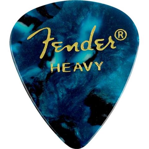 Fender-ピック351 Shape, Ocean Turquoise, Heavy (12)