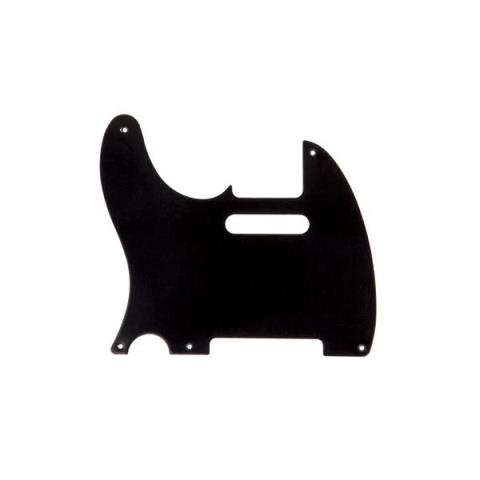 Fender-ピックガードPickguard, Telecaster (Left-Hand), 5-Hole Mount, Black, 1-Ply