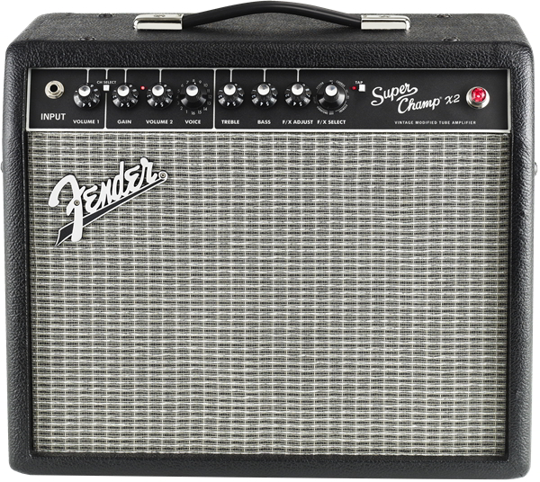 Fender Vintage Modified Ampsシリーズ ギターアンプコンボSuper Champ X2, 100V JP DS新品生産完了品です。  | MUSIC PLANT WEBSHOP