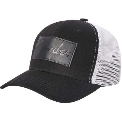 Fender Debossed Logo Adjustable Hat, Black and Whiteサムネイル