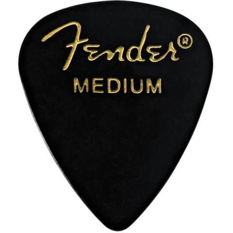Fender-ピック351 Shape, Black, Medium (144)