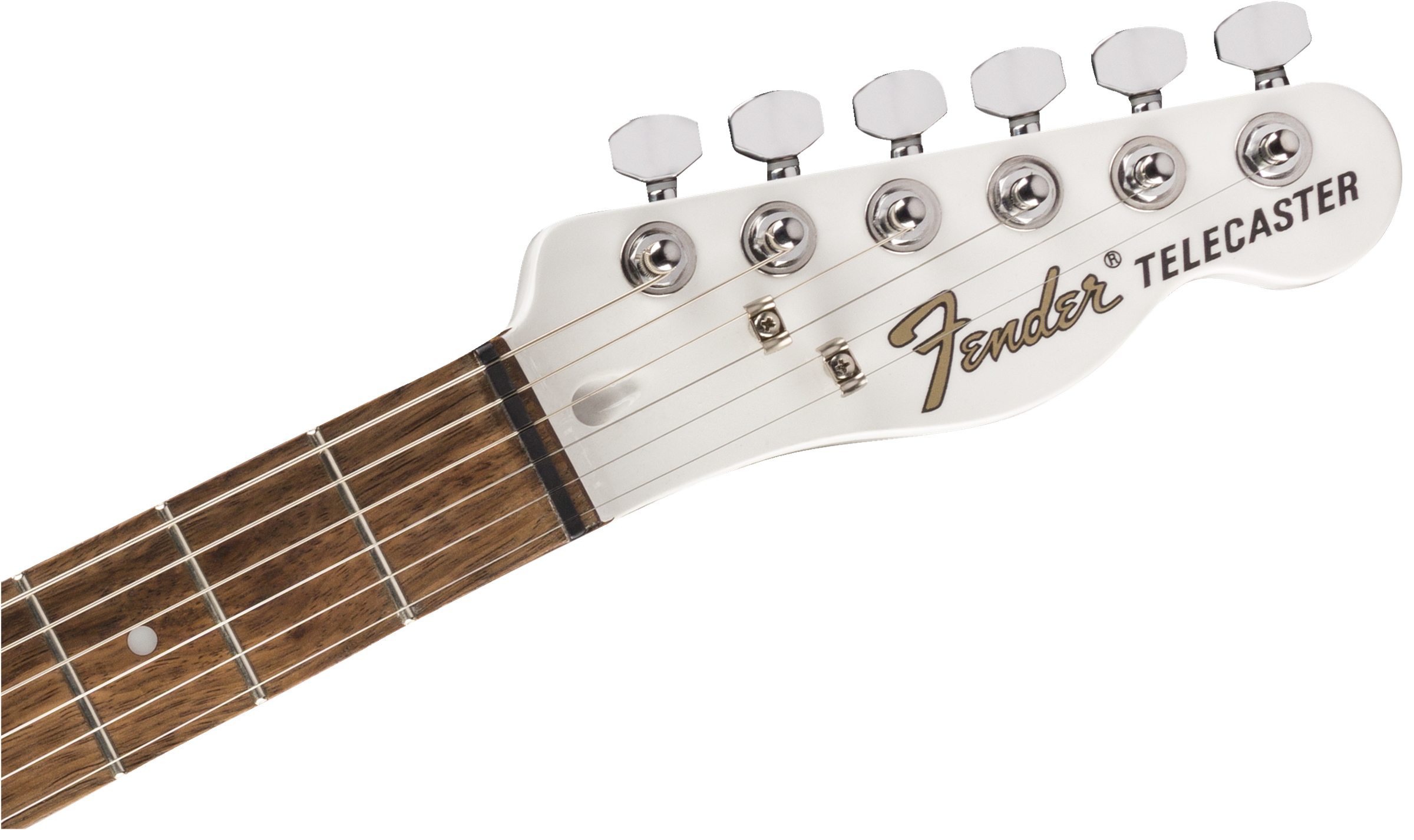 Jim Adkins JA-90 Telecaster Thinline, Laurel Fingerboard, Whiteヘッド画像 Jim Adkins JA-90 Telecaster Thinline, Laurel Fingerboard, Whiteヘッド画像