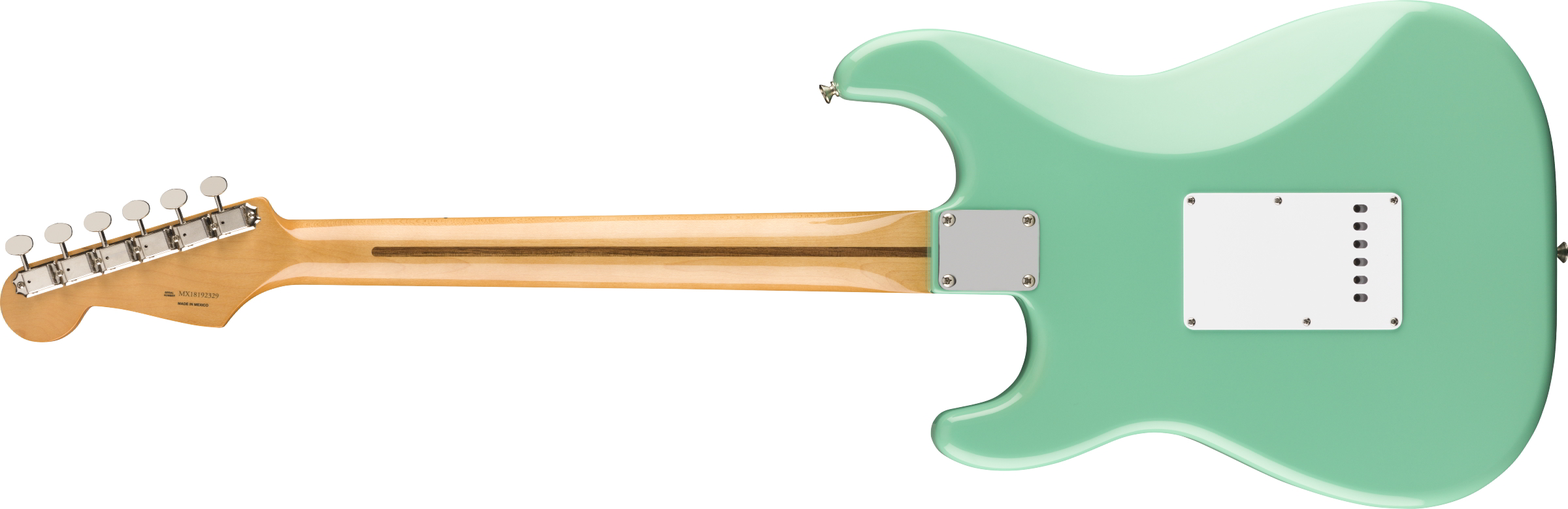Vintera '50s Stratocaster, Maple Fingerboard, Seafoam Green背面画像