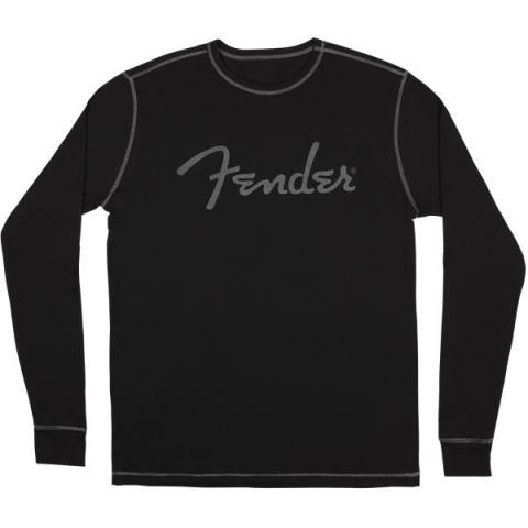 Fender Logo Men's Thermal, Black, Mサムネイル