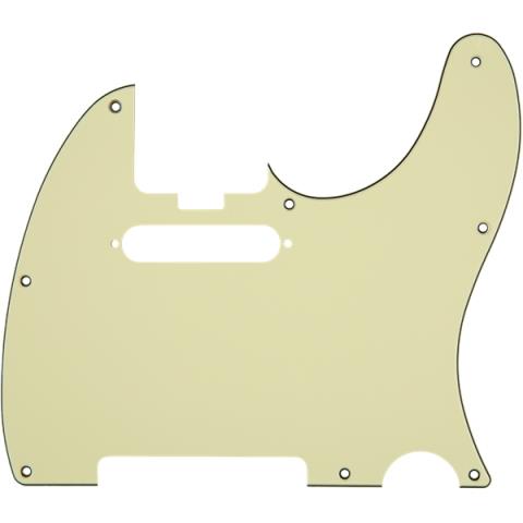 Fender-Elite Tele Pickguard Mint Green 3-Ply
