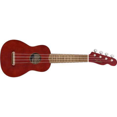 Fender-Venice Soprano UKULELE Walnut Fingerboard Cherry