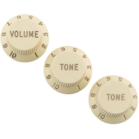 Road Worn Strat Knobs Aged Whiteサムネイル