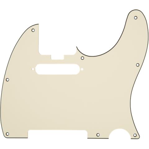 Fender-ピックガードElite Tele Pickguard Parchment 3-Ply