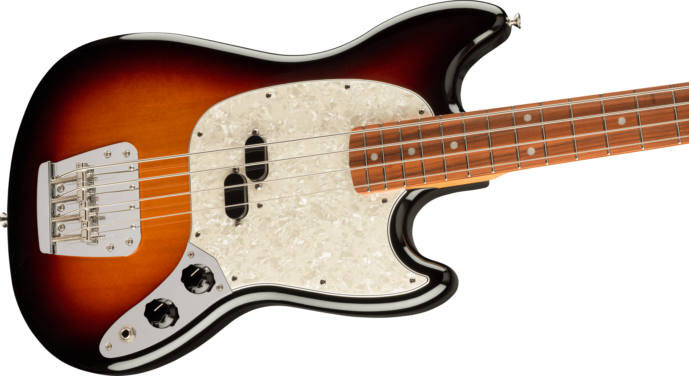 Vintera '60s Mustang Bass Pau Ferro Fingerboard 3-Color Sunburst追加画像