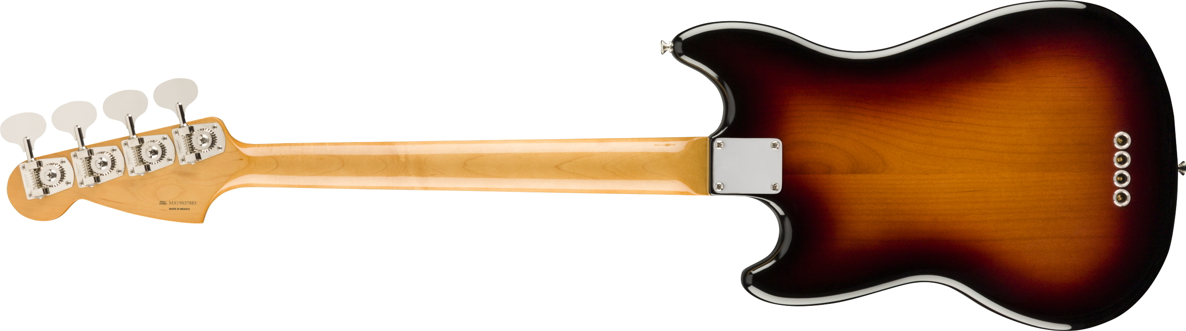 Vintera '60s Mustang Bass Pau Ferro Fingerboard 3-Color Sunburst背面画像