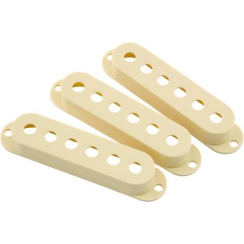 Fender-ストラトキャスター用ピックアップカバーRoad Worn Stratocaster Pickup Covers, Aged White (3)