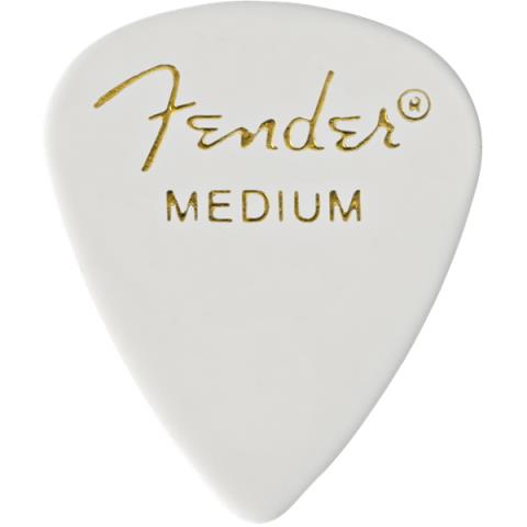 Fender-ピック351 Shape, White, Medium (144)