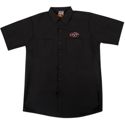 EVH Woven Shirt, Black, Lサムネイル