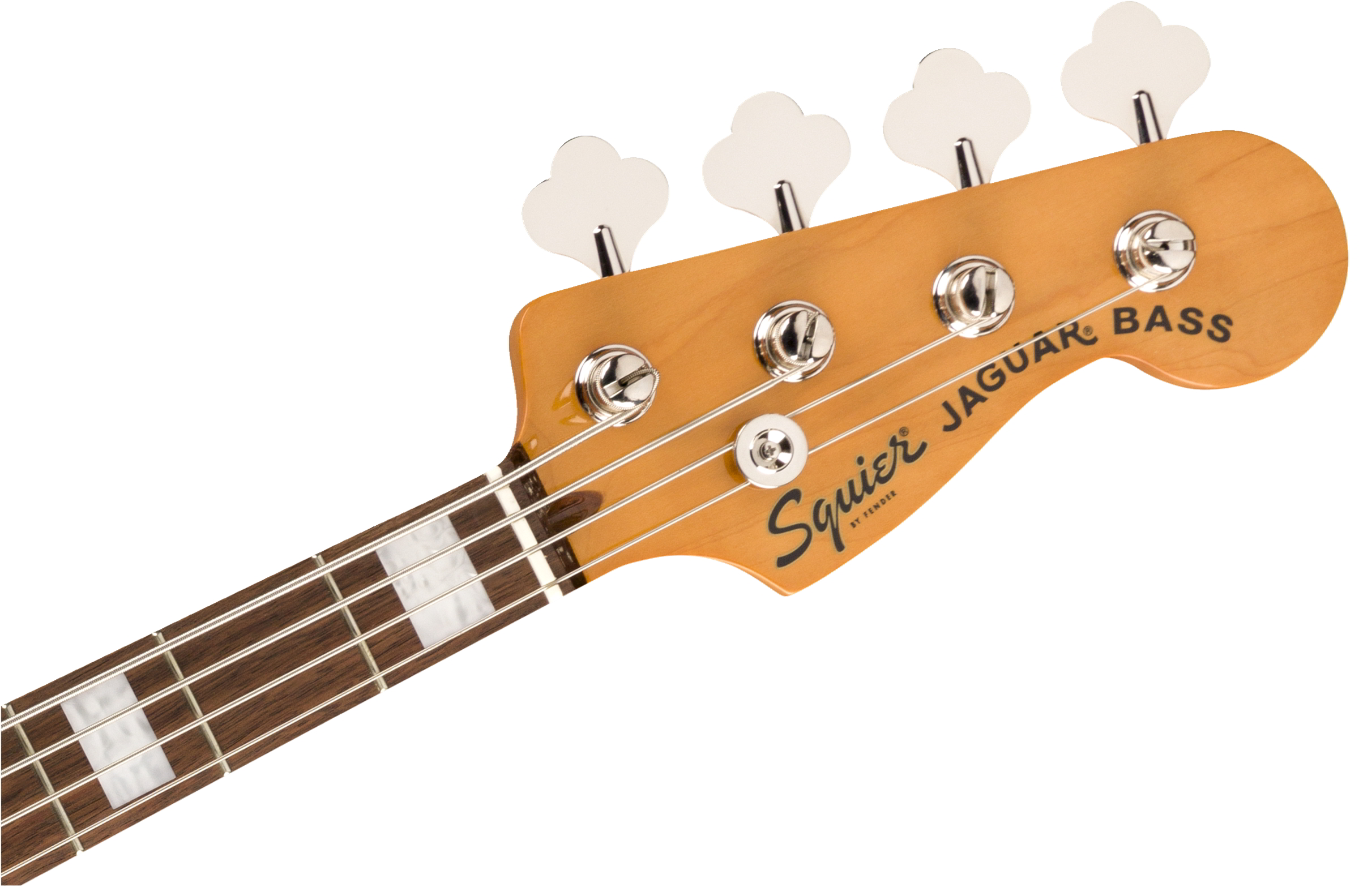 Classic Vibe Jaguar Bass Laurel Fingerboard 3-Color Sunburstヘッド画像