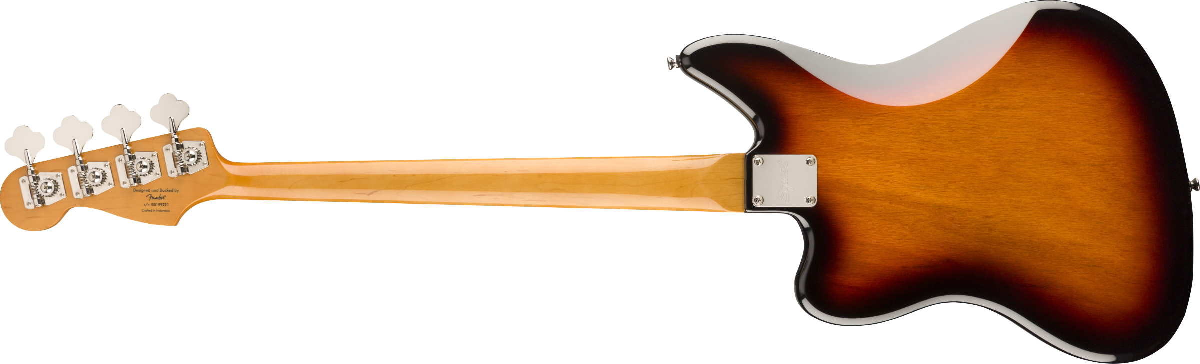 Classic Vibe Jaguar Bass Laurel Fingerboard 3-Color Sunburst背面画像