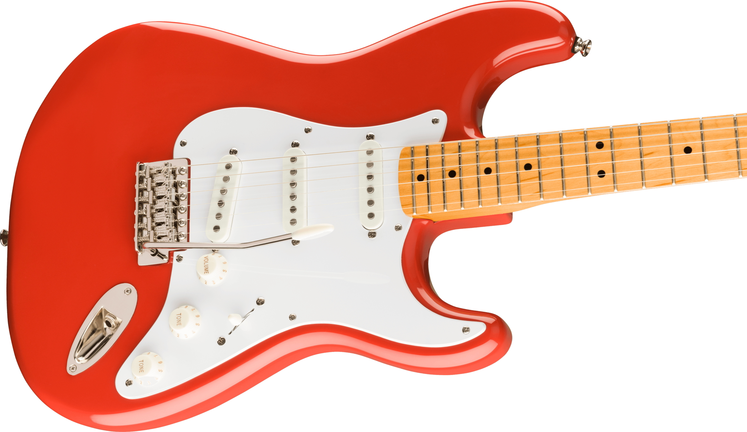 Classic Vibe '50s Stratocaster Maple Fingerboard Fiesta Red追加画像 Classic Vibe '50s Stratocaster Maple Fingerboard Fiesta Red追加画像