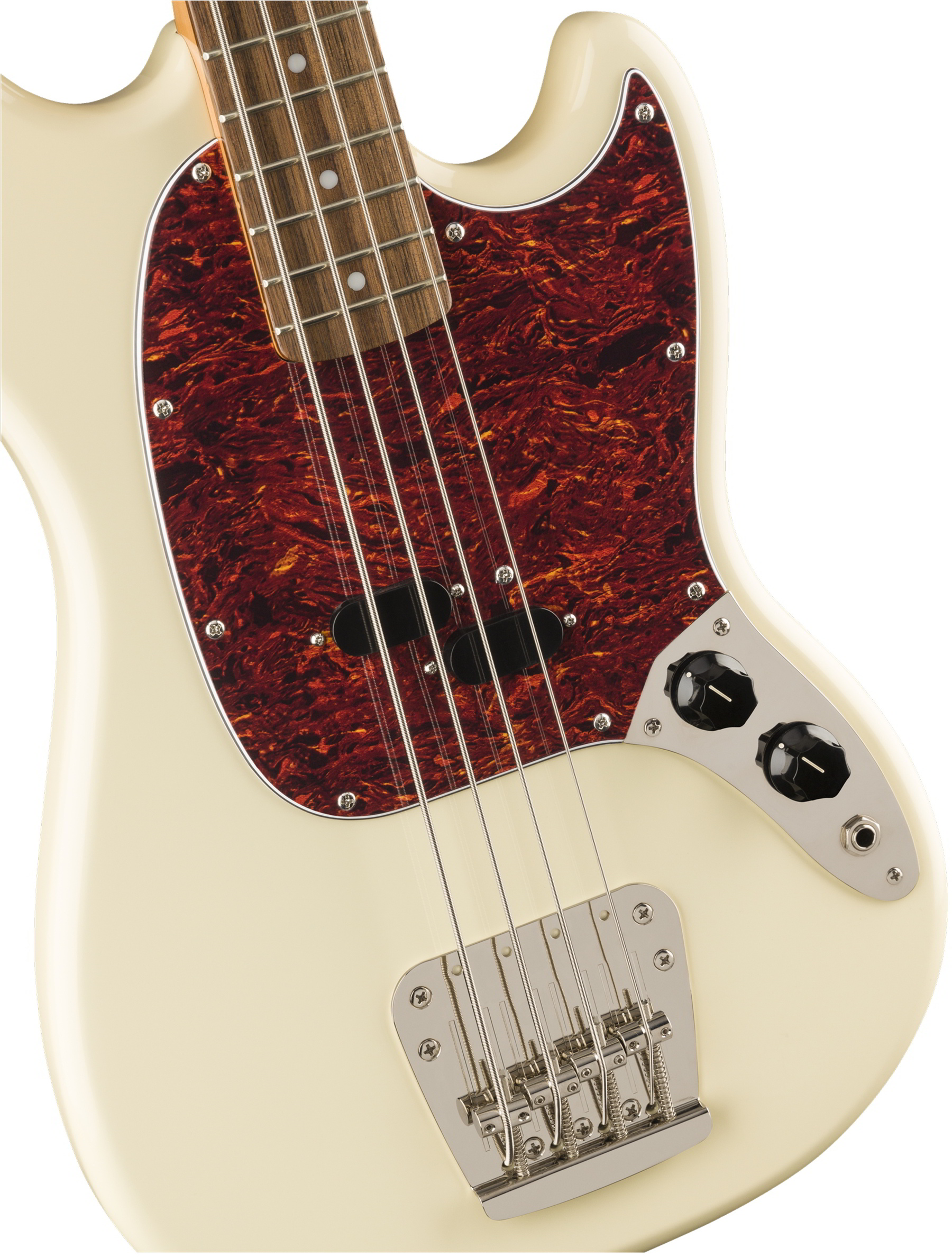 Classic Vibe '60s Mustang Bass, Laurel Fingerboard, Olympic White追加画像 Classic Vibe '60s Mustang Bass, Laurel Fingerboard, Olympic White追加画像